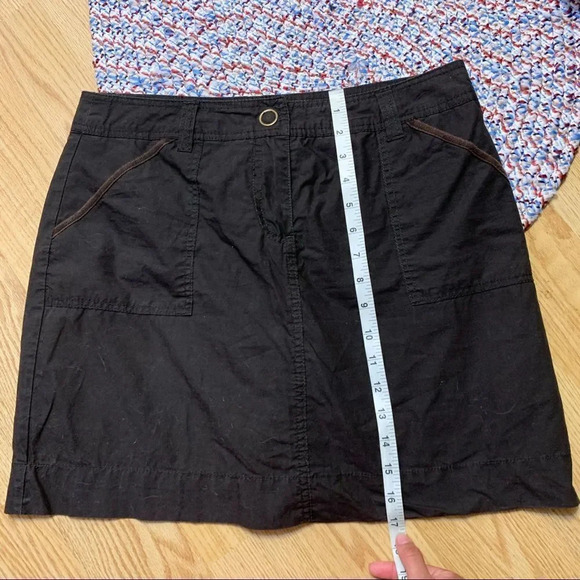 🌵3 for $30...Reitmans brown women skort Sz7 - Picture 4 of 7